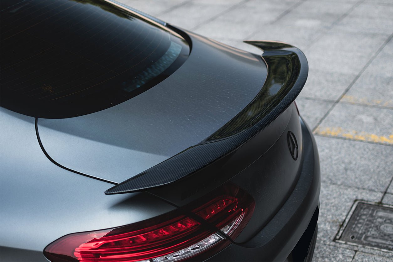 2015 - 2021 Mercedes Benz C-Class W205 Coupe RT-II Style Trunk Spoiler